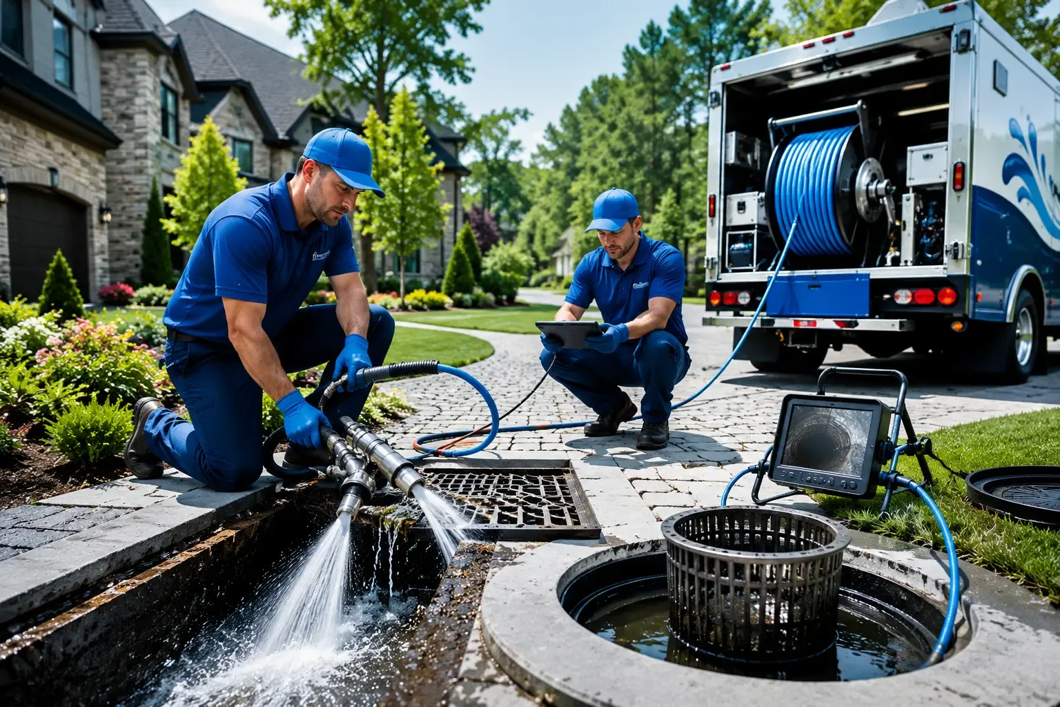Local outdoor drain cleaning professionals in Wever, IA